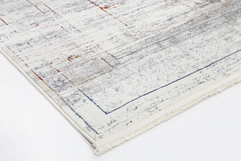 London Traditional Grey Multi Rug - ADORE RUGS and FLOORING